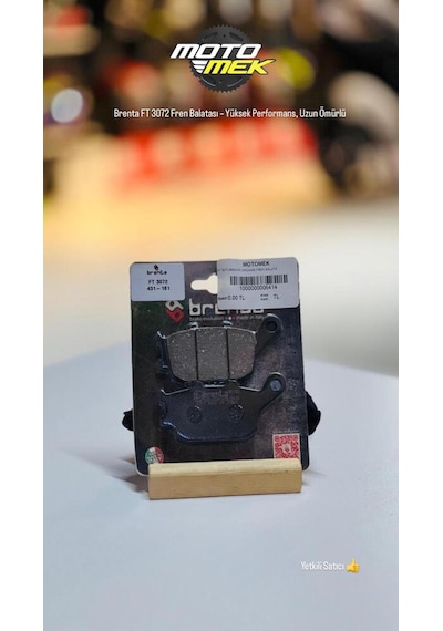 Kawasakı Vulcan S Brenta Ft 3072 Fren Balatası Yüksek Performans, Uzun Ömürlü