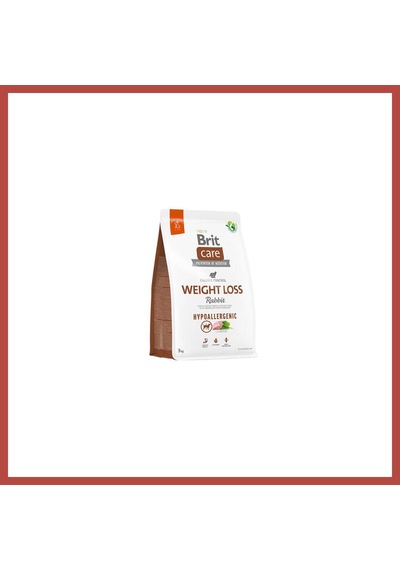 Brit Care Hypoallergenic Weight Loss Rabbit Tavşanlı Kilo Dengeleyici Yetişkin Köpek Maması 3 Kg Erdotıca