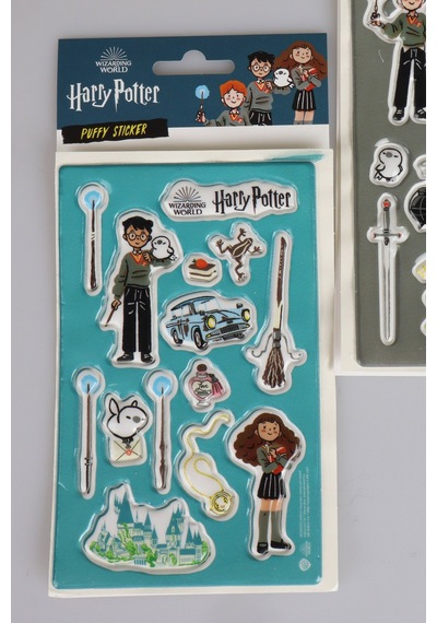 X Dekomus "wizard Icons Collection" Harry Potter Lisanslı Puffy Sticker Tekli Altın