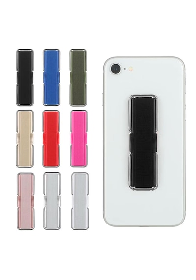 Microcase Üniversal Telefon Arkası El Parmak Tutucu Standlı Cep Telefonu Tutacağı - Al4937 Mavi