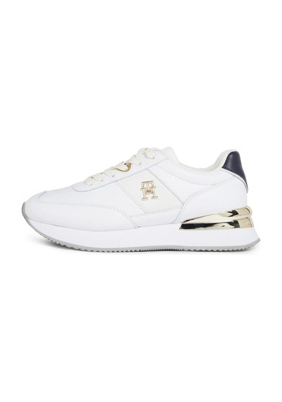 Tommy Hilfiger Th Elevated Femınıne Runner Gld Beyaz