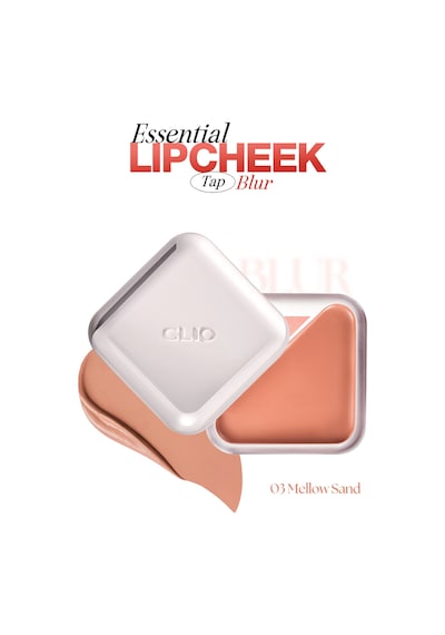 Clıo Essential Lipcheek Tap Blur 03 Mellow Sand