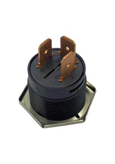 24v Buton Led Işıklı fişli 10 A 22 Mm Kırmızı N11.2782