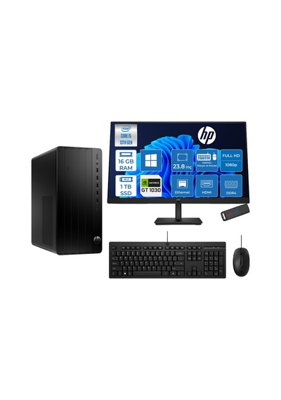 HP Pro Tower 290 G9 623Y0ETP03 i5-13500 16 GB 1 TB SSD GT1030 W11P Masaüstü Bilgisayar + USB Bellek