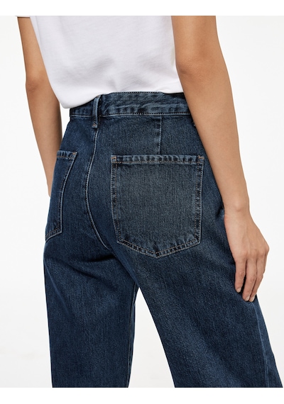 Koton Normal Bel Uzun Paça Straight Fit Jean Pantolon - Straight Fit Jean Green Cast 6wal40192md Yeşil Koton Normal Bel Uzun Paça Straight Fit Jean Pantolon - Straight Fit Jean Green Cast 6wal40192md Yeşil