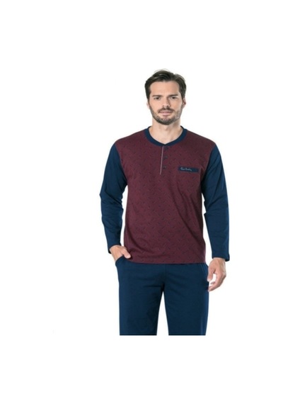 Pierre Cardin 5435 Damatlık Çeyizlik Jakarlı Pijama Takımı