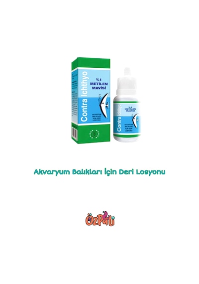 Metilen Mavisi Akvaryum Su Düzenleyici 30 ML