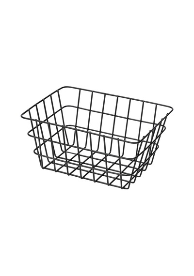 Banyo Sepeti "viana" Mat Siyah, Mat Yüzeyli Saklama Sepeti, Açık Telli Tasarım, Kozmetik Vb. Eşyalarınızı Tutar. Ulaşılabilir, Metalden Yapılmış, 18x25x12 Cm 000 Açık Krem