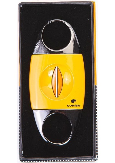 Cohiba Sarı-gunmetal V Puro Makası Kesici - Tr6829