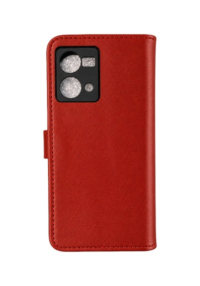 Oppo Reno 7 Trend S Plus Kapaklı Telefon Kılıf - Kırmızı