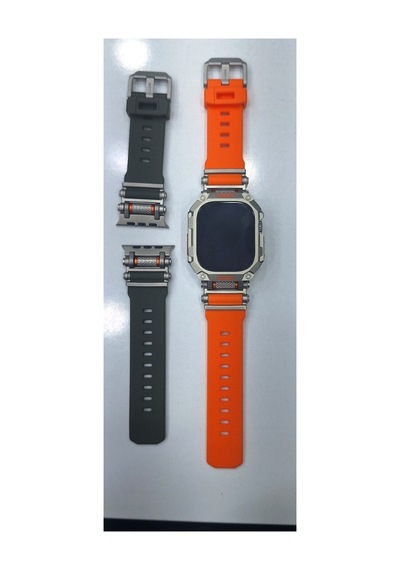 Watch Ultra Uyumlu Döner Silikon Kordon 44/45/46/49 Mm 3 Renkli
