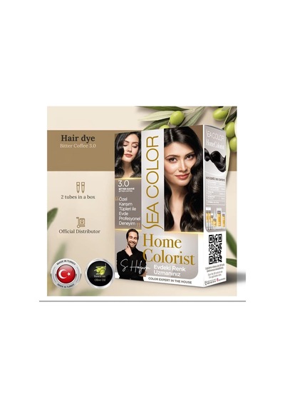 Home Colorist Set Saç Boyası 3.0 Bitter Kahve Bıtter Coffee