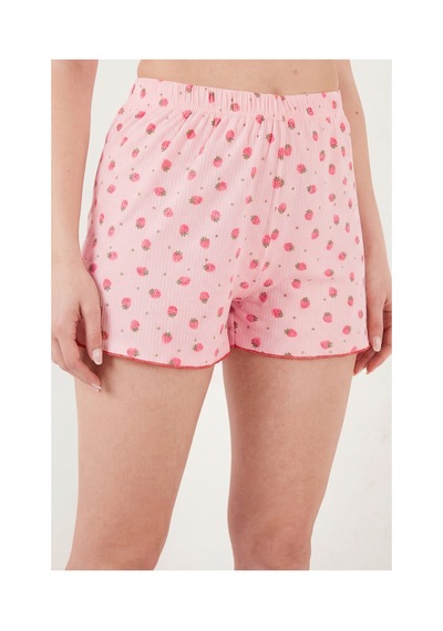 Lela Bayan Pijama Takımı 65770837 Kırmızı-pembe