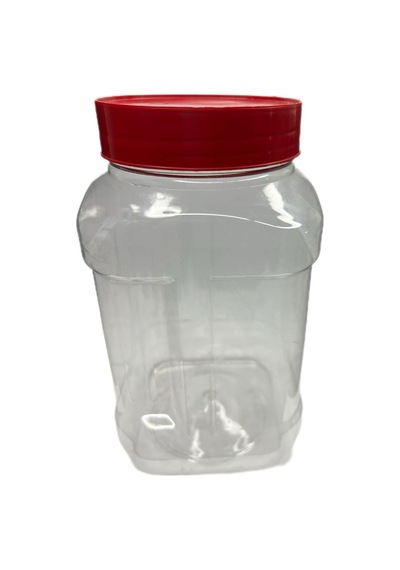 1000ml Pet Şeffaf Gıda Kavanozu, 12 Adet, Pet Kavanoz, Gıda Kavanozu, Baharat Kavanozu, Şeffaf Kavanoz Diğer