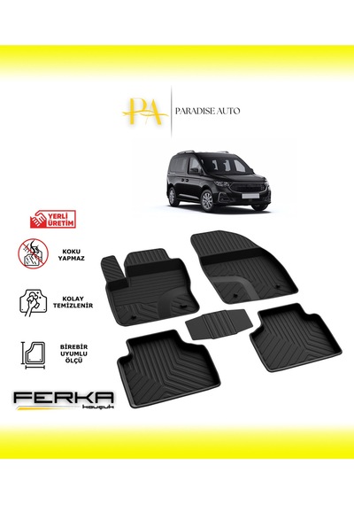 Ford Tourneo Connect 2 3 2021 Ve Üstü 4d Havuzlu Paspas