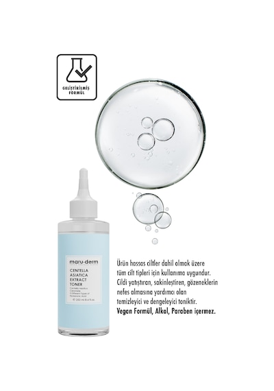 Maruderm Centella Asiatica Yatıştırıcı & Ceramide Nemlendirici Tonik 250 ML