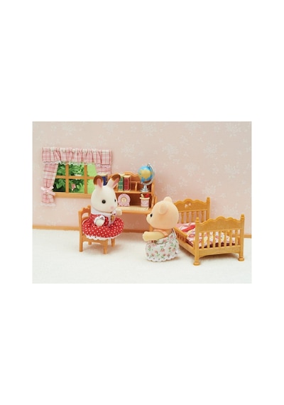 5338 Sylvanian Families, Çocuk Yatak Odası Seti, +3 Yaş, Figürler Ayrı Satılır. 44 Cats