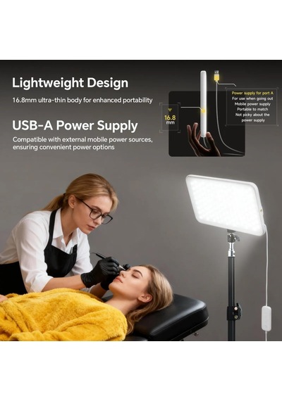 Photoolex Milkglow Pro Soft Panel Led Video Ve Fotoğraf Işığı - Ls-103pl-02