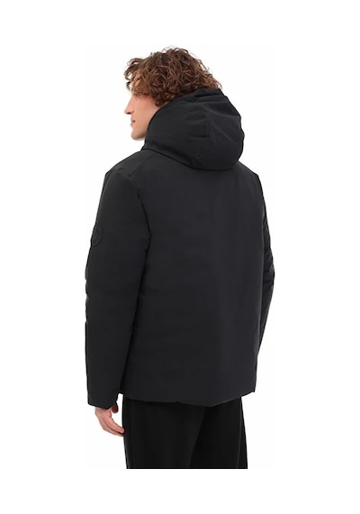 Lumberjack Ml Lucas Coat 1n55 5pr Siyah Erkek Çift Taraflı Mont Siyah