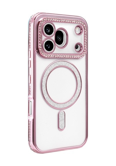 Newface Huawei Honor 600 Pro Joke Simli Magneticsafe Kılıf Pembe