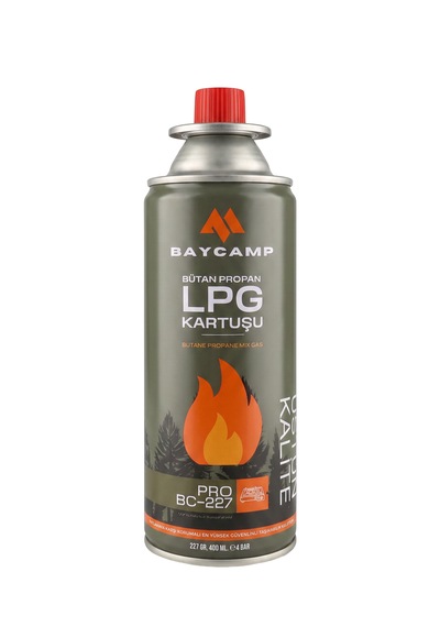 Bc-elt1300 Pürmüz Seti Lpg Kartuşu Ve Pürmüz Başlığı Gri