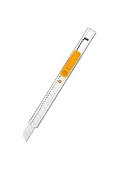 Snap-of Kupa Cep Tip Ince Metal Maket Bıçağı Dar Maket Bıçağı A-1p Aluminyum Gövde Bıçak Otomat
