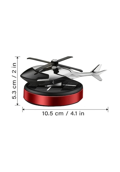 Cordial Helikopter Solar Araç Kokusu Difüzörü Dayanıklı Uzun Ömürlü Altın 2 Tablet