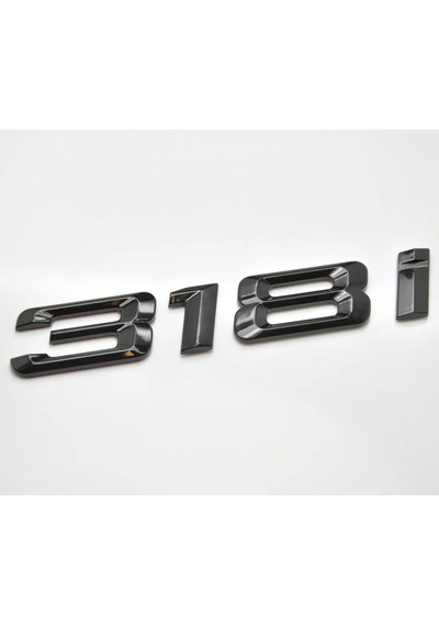 Bmw 318i Piano Black Bagaj Yazısı İthal Ürün A++ Kalite