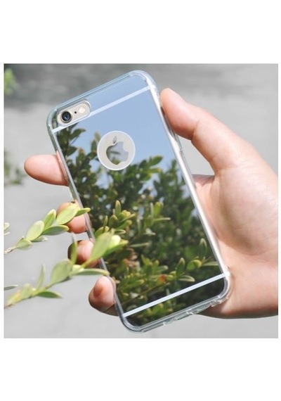 Ringke Mirror Fusion Apple Uyumlu iPhone 6s Plus/ 6 Plus İle Aynalı Kılıf Silver