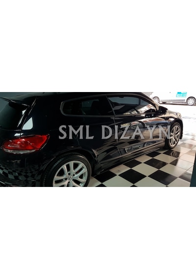 Volkswagen Scirocco Rieger Yan Marşpiyel Plastik