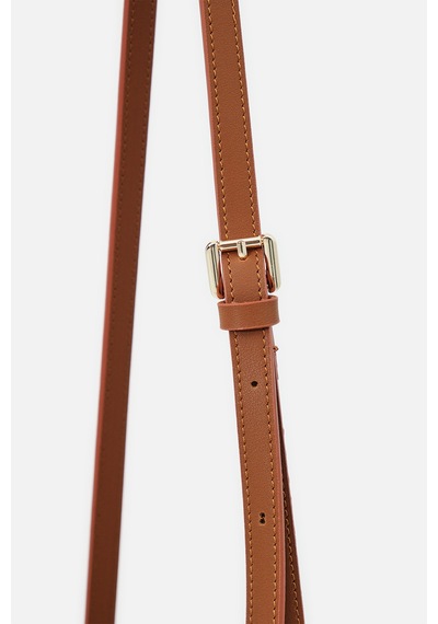 K&s Mini Çapraz Askılı Çanta Taba
