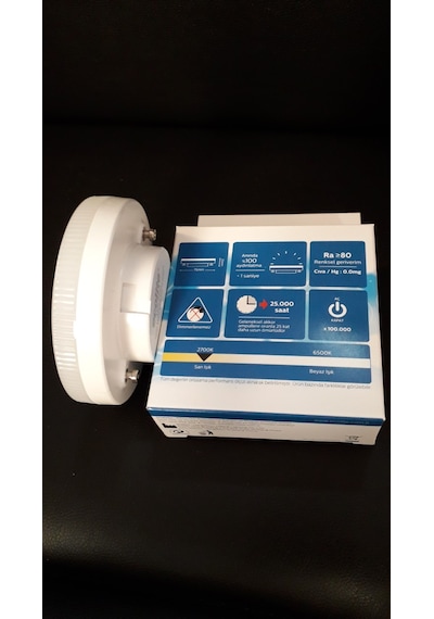 Ecolite 7W Gx53 Led Ampul G.Işığı Sarı Işık