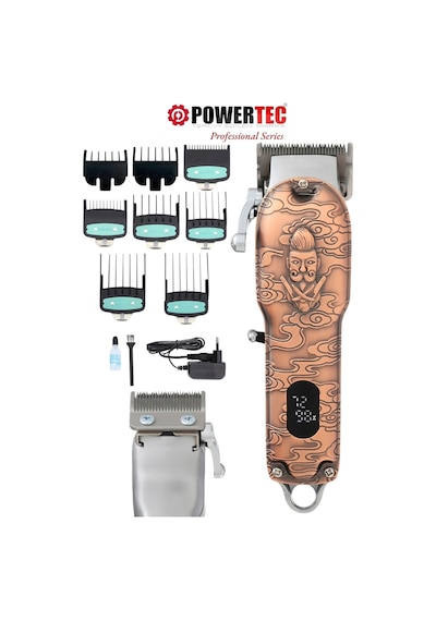 Powertec TR-6700 Dijital Saç Sakal Tıraş Makinesi