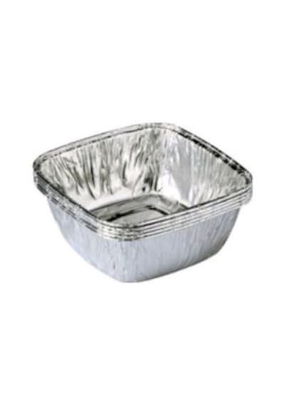 Alüminyum Sütlaç Kasesi Tatlı Aşure Kasesi 11x11 Mm 100 Adet N11.5095
