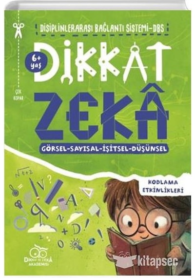 Dikkat Zeka +6 Yaş - Dikkat ve Zeka Akademisi Yayınları