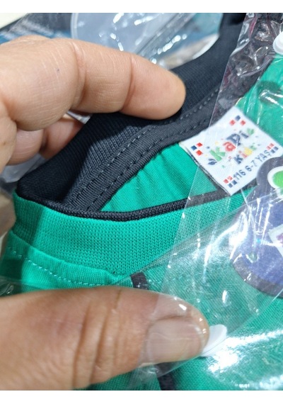 Kapi Kids 7011 Erkek Çocuk Uzun Kol Pijama Takım-6703 Yeşil Kapi Kids 7011 Erkek Çocuk Uzun Kol Pijama Takım-6703 Yeşil