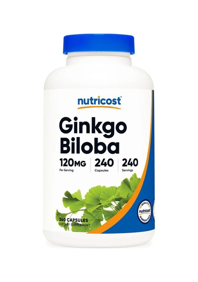 Nutricost Ginkgo Biloba Hafıza Desteği 120 Mg 240 Capsules