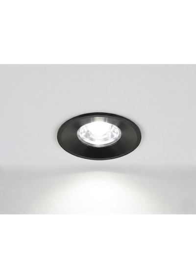 5 Adet Cata Ct 5270 Yıldız 1.5w Sıva Altı Led Spot Siyah Kasa Beyaz Işık 6400k