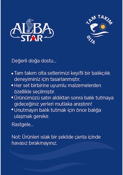 Albastar Tam Takım Usta Lrf Olta Seti Tts022 240Cm-Standart