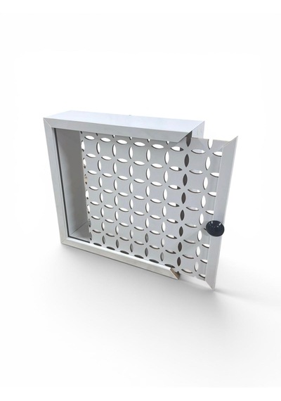 Modem Saklama Kutusu 45cm 30cm Mdf Beyaz