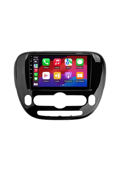 Kia Soul 2015-2017 Android Multimedya Carplay Android Auto Navigasyon Kameralı 10gb Ram 256gb Pro 9"