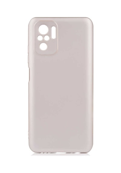 Noktaks - Xiaomi Uyumlu Xiaomi Poco M5s - Kılıf Mat Renkli Esnek Premier Silikon Kapak - Gold
