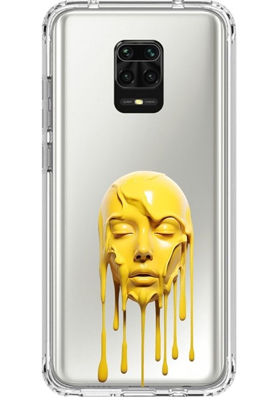 Xiaomi Redmi Note 9 Pro Uyumlu Şeffaf Kılıf Estetik Yüz 6 Tasarımlı