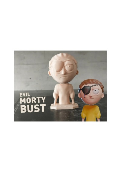 Rick And Morty Evil Morty Tasarımlı Figür