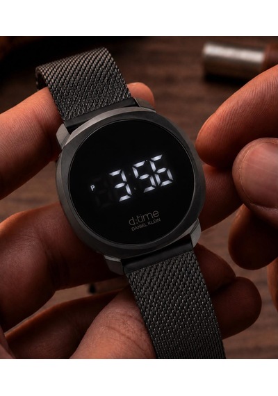 Dijital Led Dokunmatik Ekranlı Suya Dayanıklı 2 Yıl Garantili 3 Atm Unisex Kol Saati Vs.blkt.1107 Gümüş