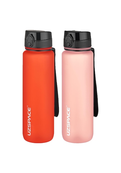 Uzspace 2'li Tritan Matara Seti 1000 Ml Büyük Boy 14 Farklı Renk Seçeneği Fiftyfifty -3038seta Fantasyred-Pudra Uzspace 2'li Tritan Matara Seti 1000 Ml Büyük Boy 14 Farklı Renk Seçeneği Fiftyfifty -3038seta Fantasyred-Pudra