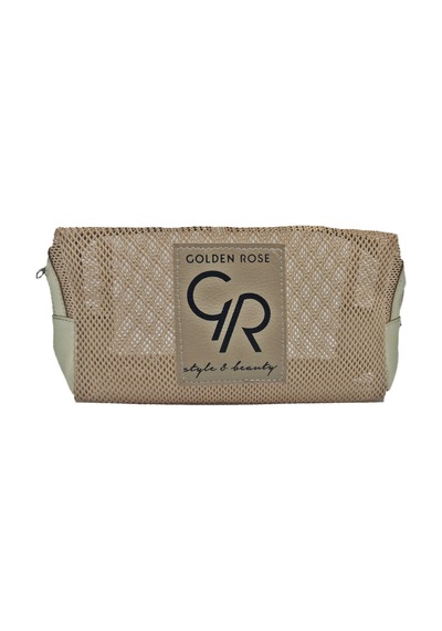 Golden Rose Boldy Fileli Kozmetik Çantası Tıraş Çantası Seyahat Çantası