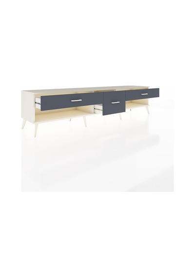 Hyperion Tv Ünitesi 3 Çekmeceli 220x44x51 Aytaşı-aytaşı/antrasit Aytası/antrasıt - Aytası Hyperion Tv Ünitesi 3 Çekmeceli 220x44x51 Aytaşı-aytaşı/antrasit Aytası/antrasıt - Aytası