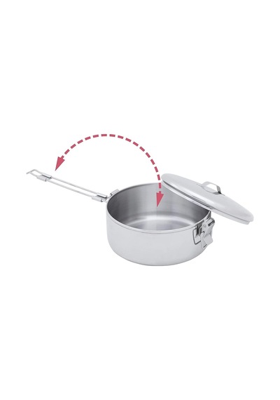 Msr Stowaway Pot 775 Ml Tencere Gümüş