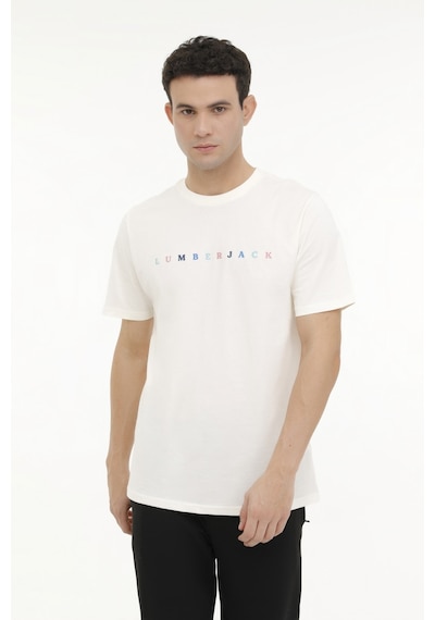 Lumberjack Ml Mesus 11Urbng2022 4Fx Ekru Erkek Kısa Kol T-Shirt 000000000101611594